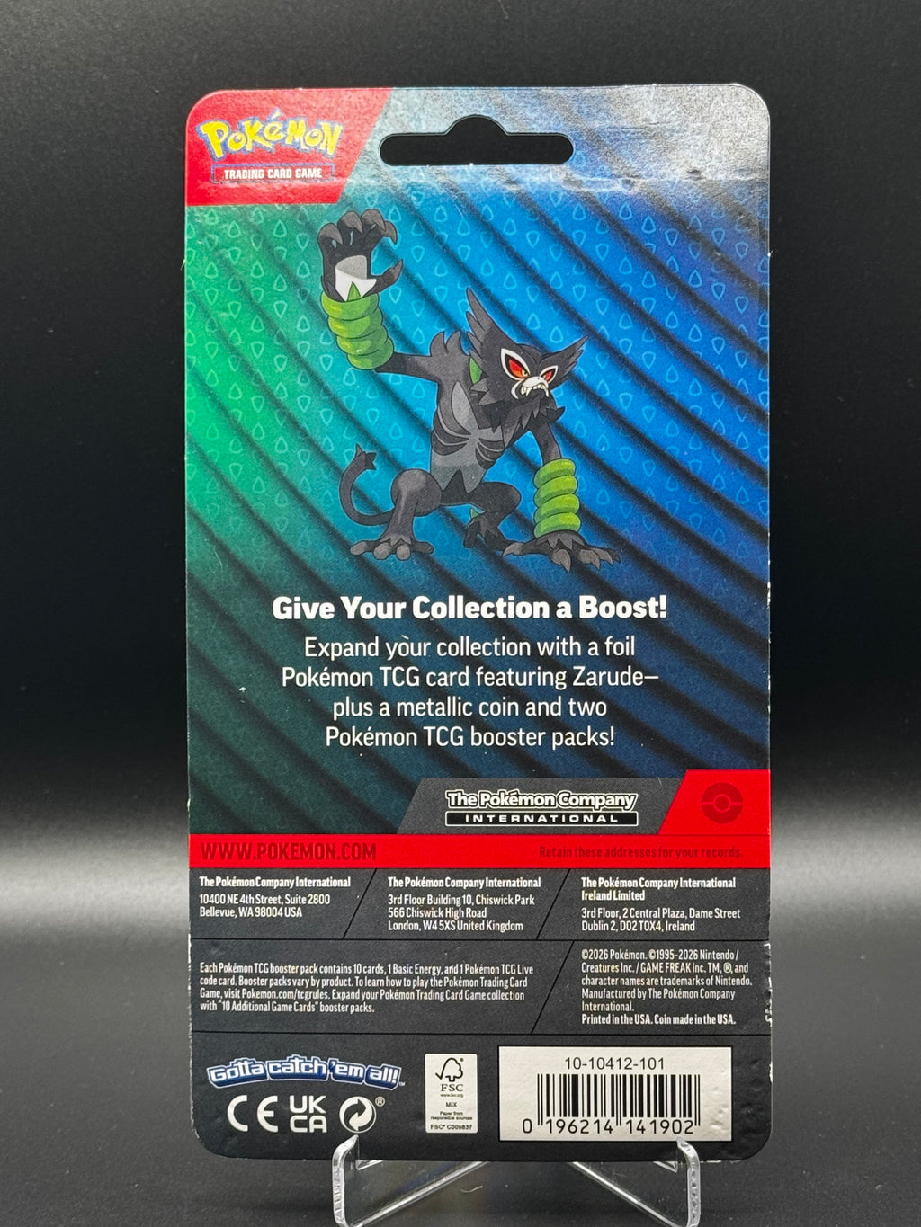 Pokémon Mega Evolution 2-Pack Blister – Zarude Promo