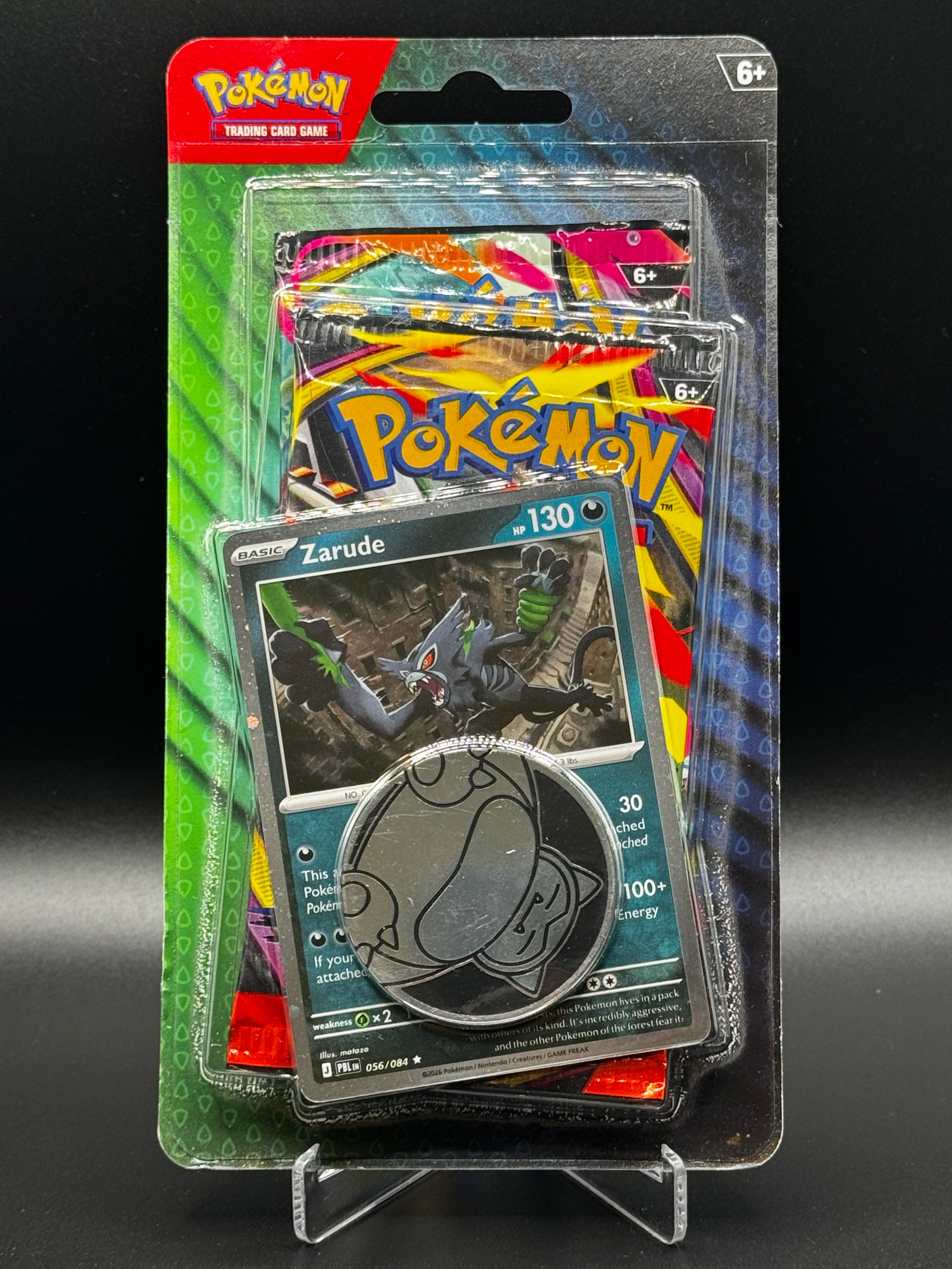 Pokémon Mega Evolution 2-Pack Blister – Zarude Promo