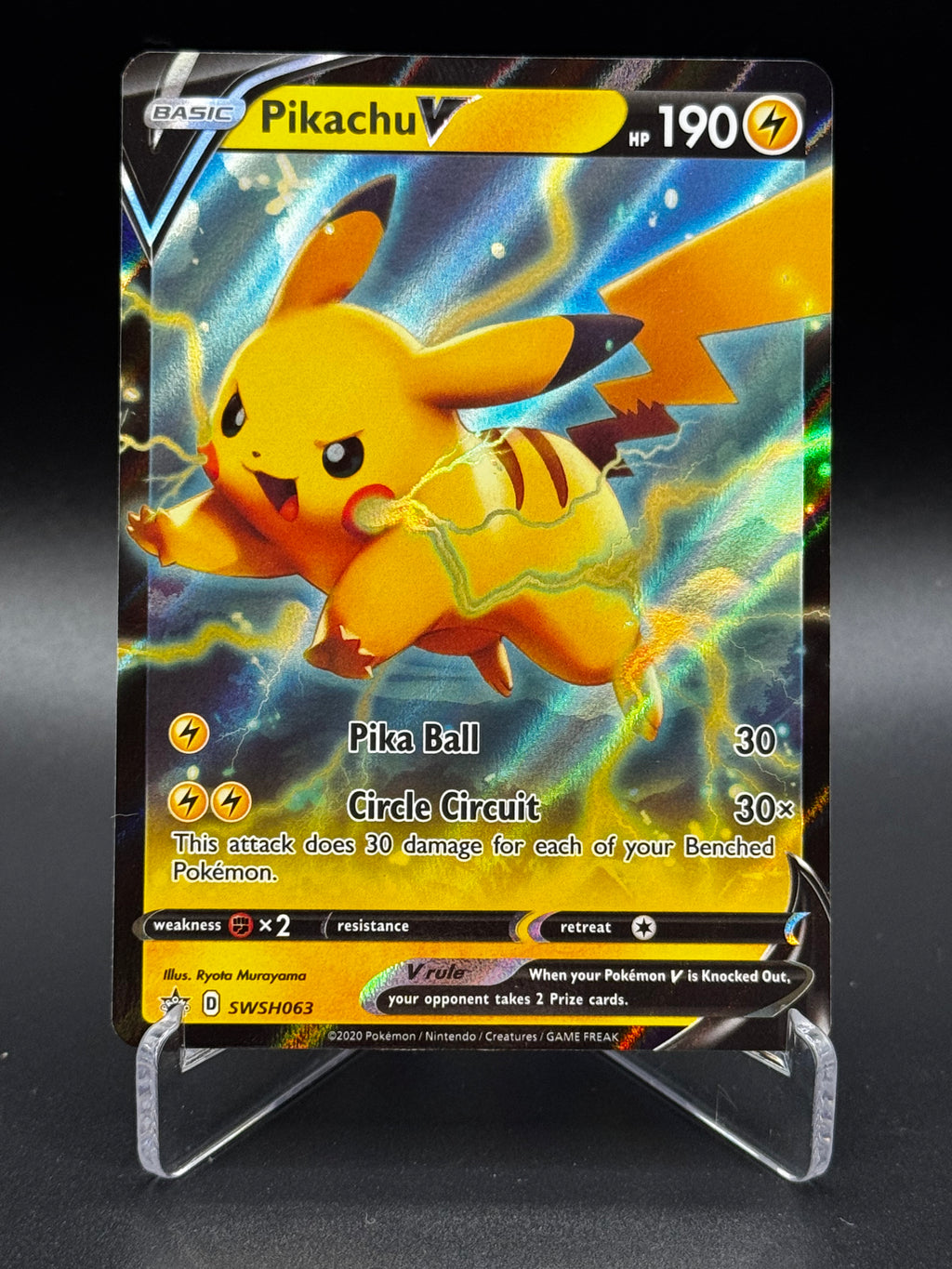 Pikachu V Promo Bundle – 4 Cards – Sword & Shield