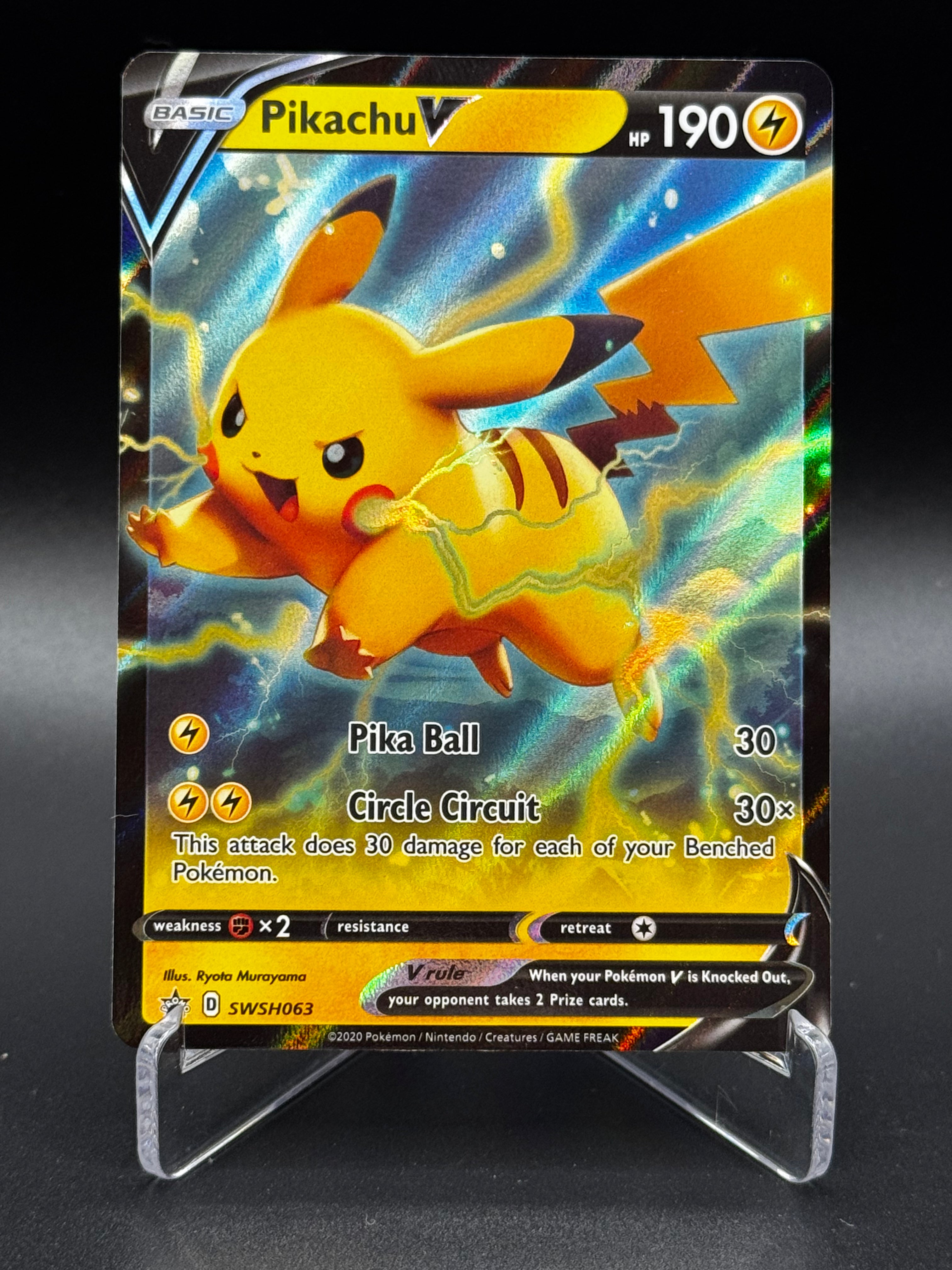Pikachu V Promo Bundle – 4 Cards – Sword & Shield