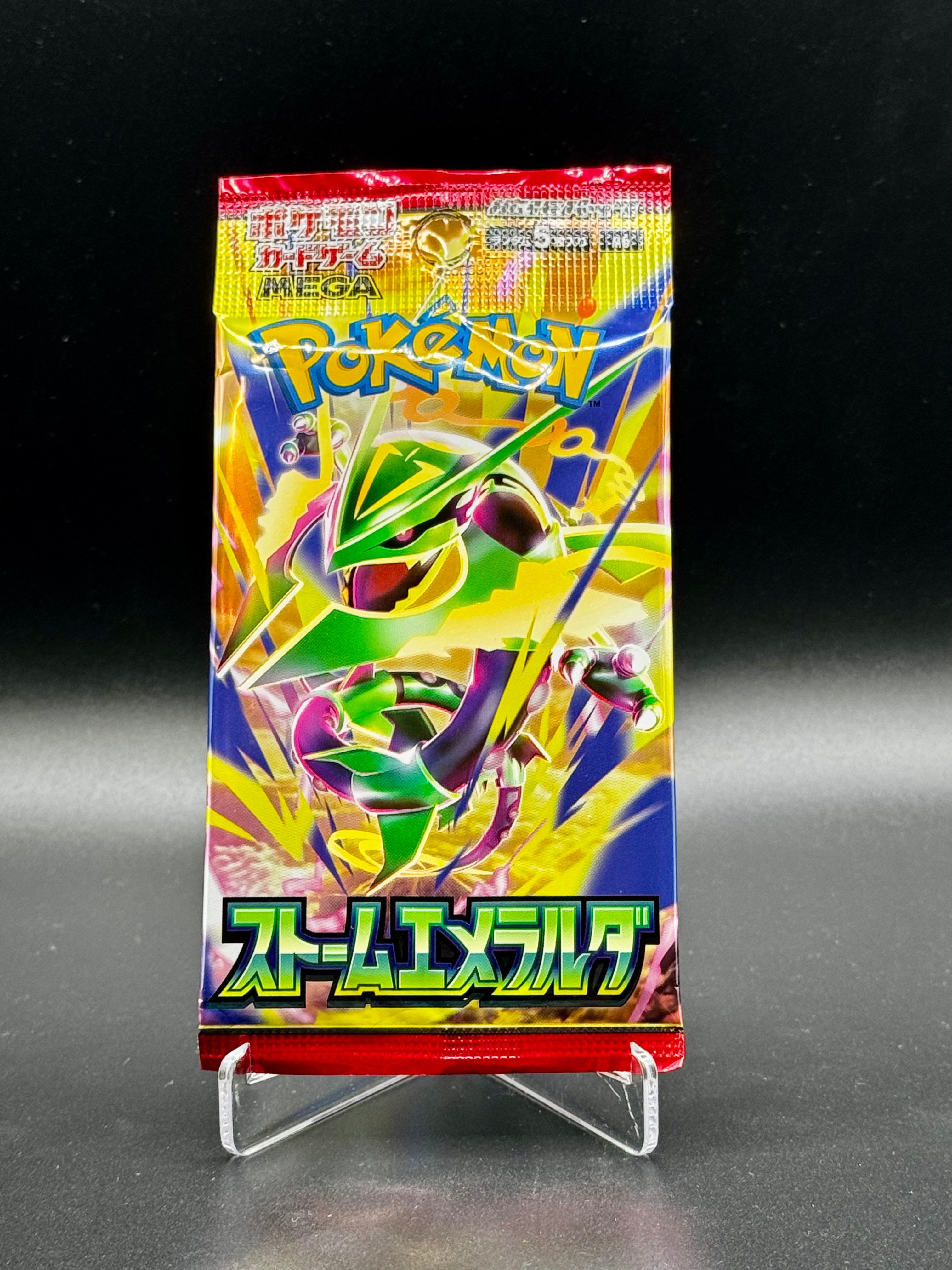 Pokémon Japanese Storm Emeralda M6 Booster Pack – Mega Evolution